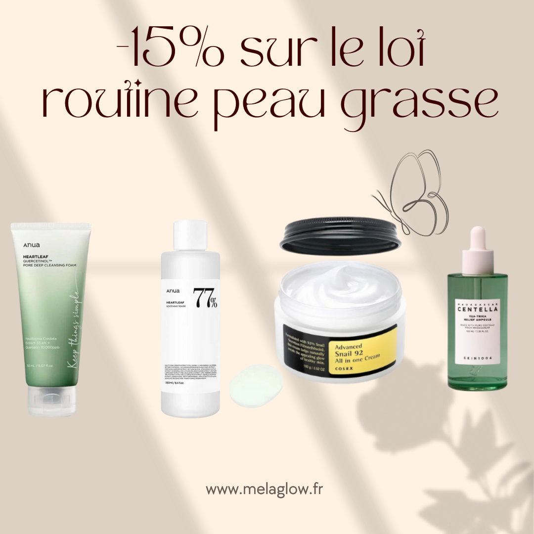 Promo routine peau grasse